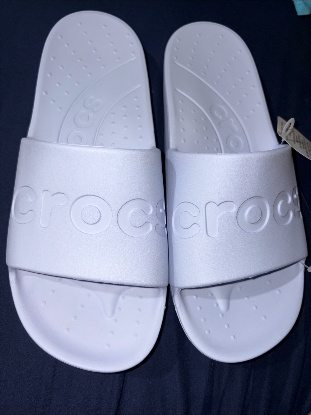 CROCS Kids' Classic Slide - White
